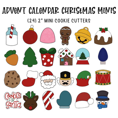 24pc Advent Calendar Mini Set