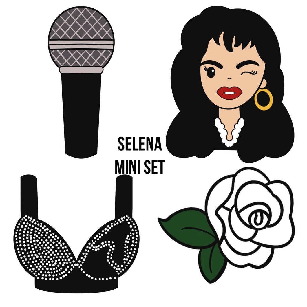 Selena Mini Set (4pc set) Cookie Cutters