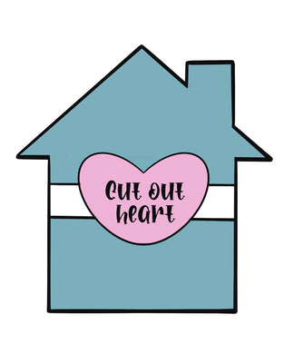House with Heart Cut Out