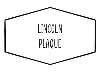 Lincoln Plaque