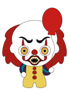 Creepy Clown Cookie Cutter