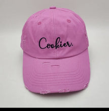 Load image into Gallery viewer, Cookier Distressed Pink Cap