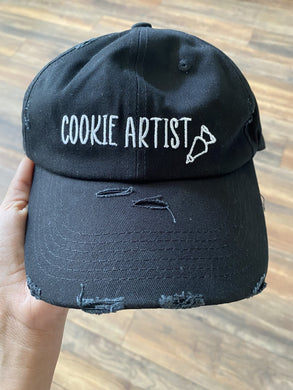Cookie Artist Distressed Cap