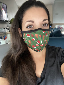 Christmas Themed Face Covering