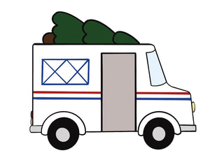 White Delivery Truck