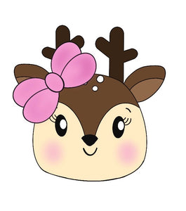 Girly Deer Head