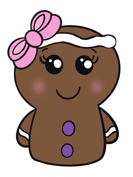 Girly Gingerbread Cutie