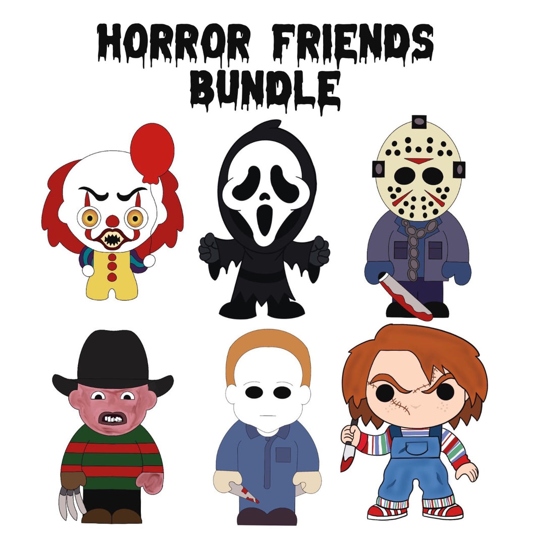 Horror Friends Bundle 6pc