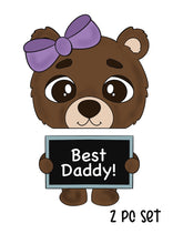 Load image into Gallery viewer, 2 pc Bear Cutie (Boy or Girl)